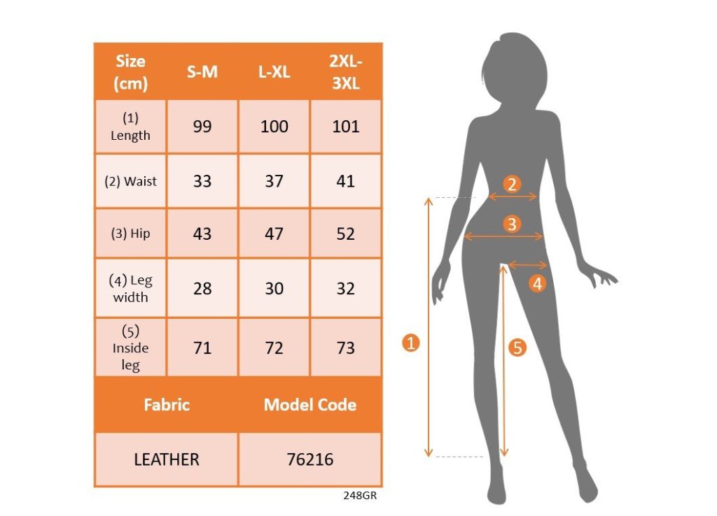 Kadın Yüksek Bel Yandan Yırtmaçlı Dantel Detaylı Deri Tayt