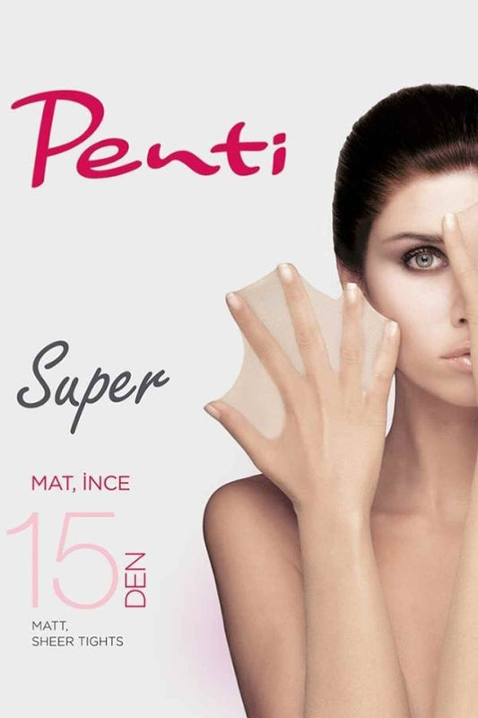 6'lı Eko Paket SUPER MAXI Büyük Beden Ten Rengi Külotlu Çorap Plus Size Skin Color Pantyhose