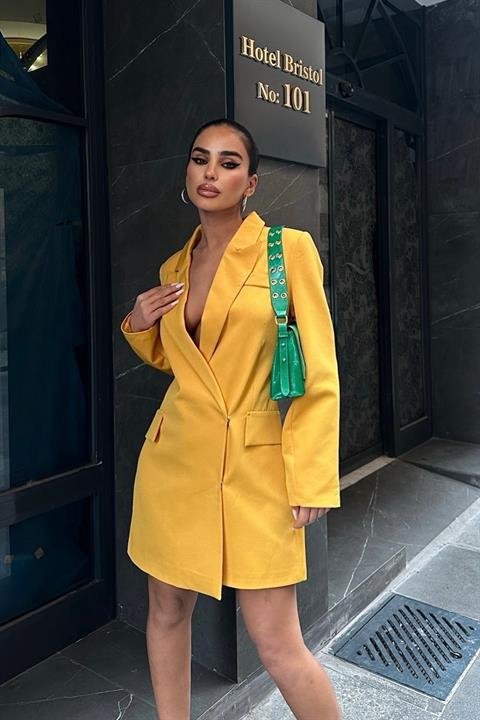 Georgina Blazer Elbise 2200-06