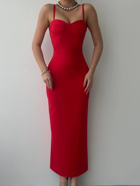 Chatelet Askılı Kalem Elbise