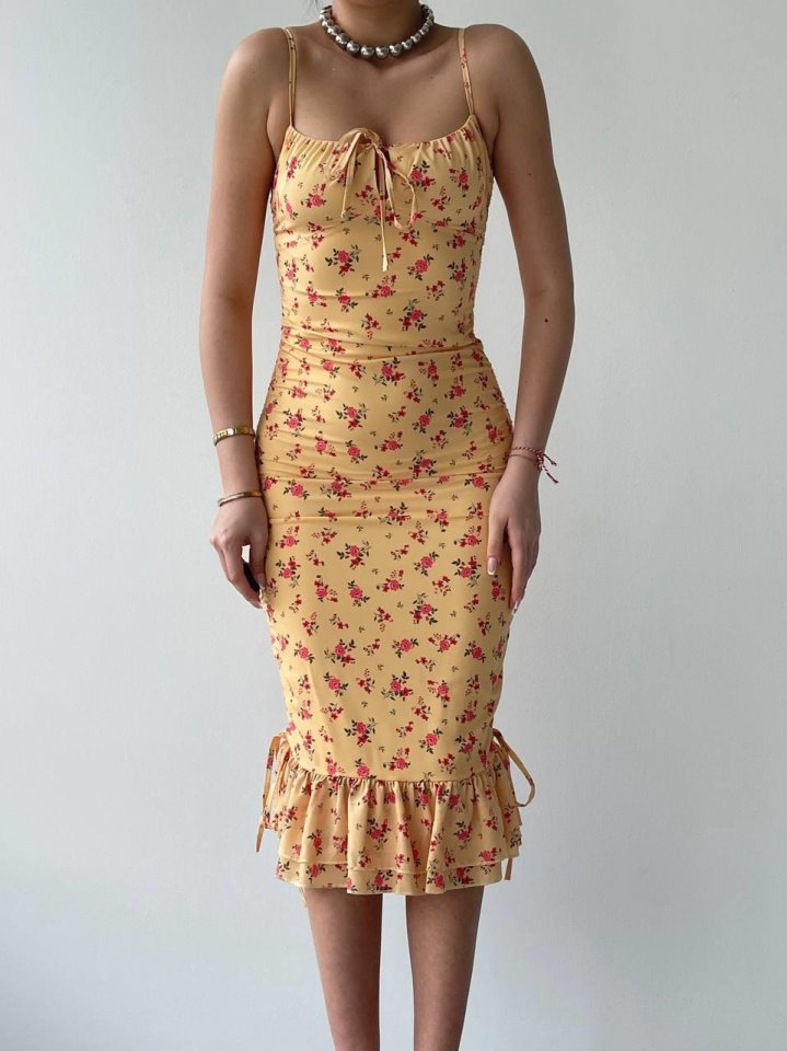 Darcie İp Askılı Elbise