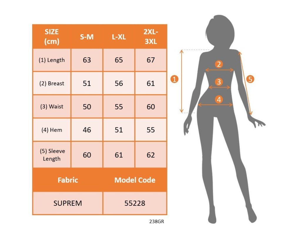 Kadın Uzun Kollu V Yakalı Desenli Süprem Bluz
