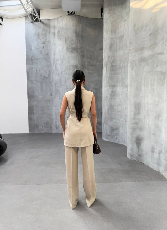 Cura Yelek Pantolon İki̇li̇ Takim