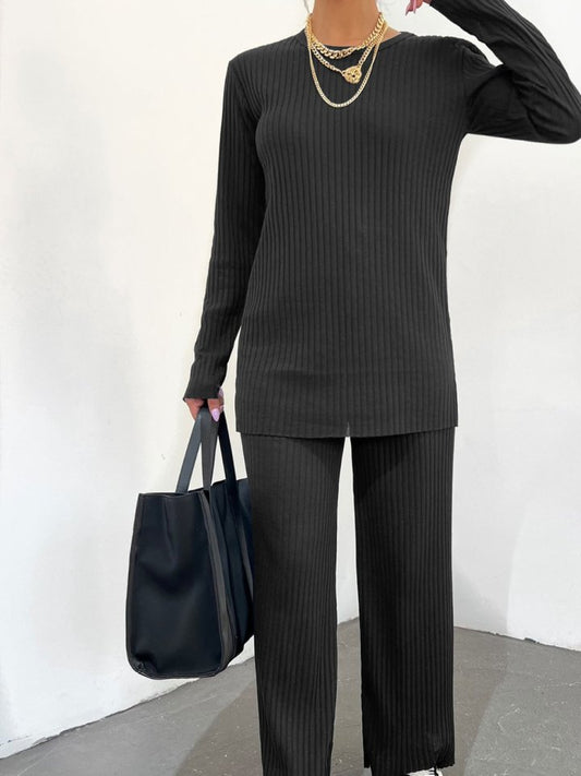 Bisiklet Yaka Kaşkorse Takım -Antrasit