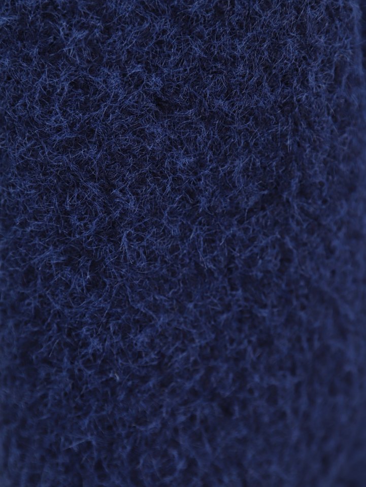 Önü Bağlamalı Kırçıllı Kaşe Ceket -Laci