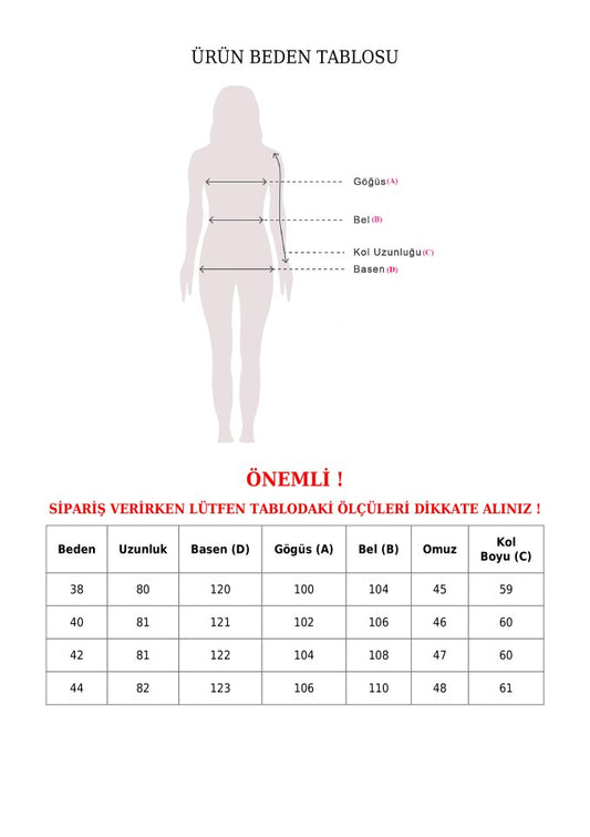 Boydan Düğmeli Cepli Pelüş Ceket -Taba