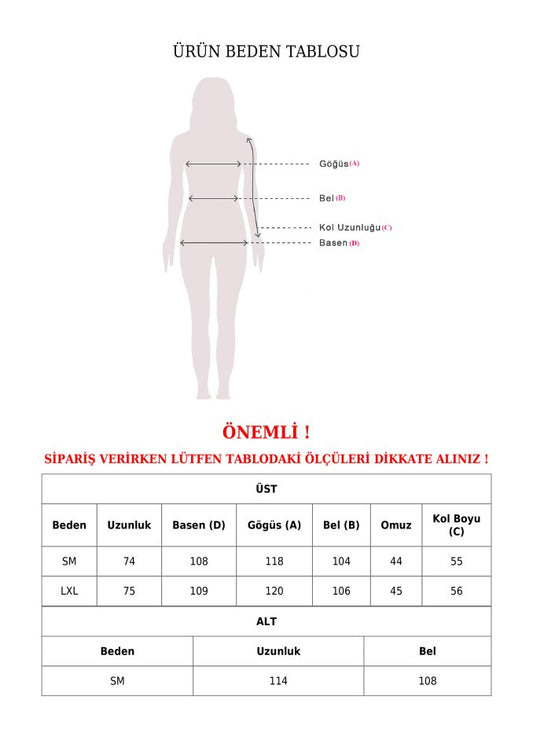 Serpme Taş Detaylı Pantolonlu Oysho Takım -Kahve