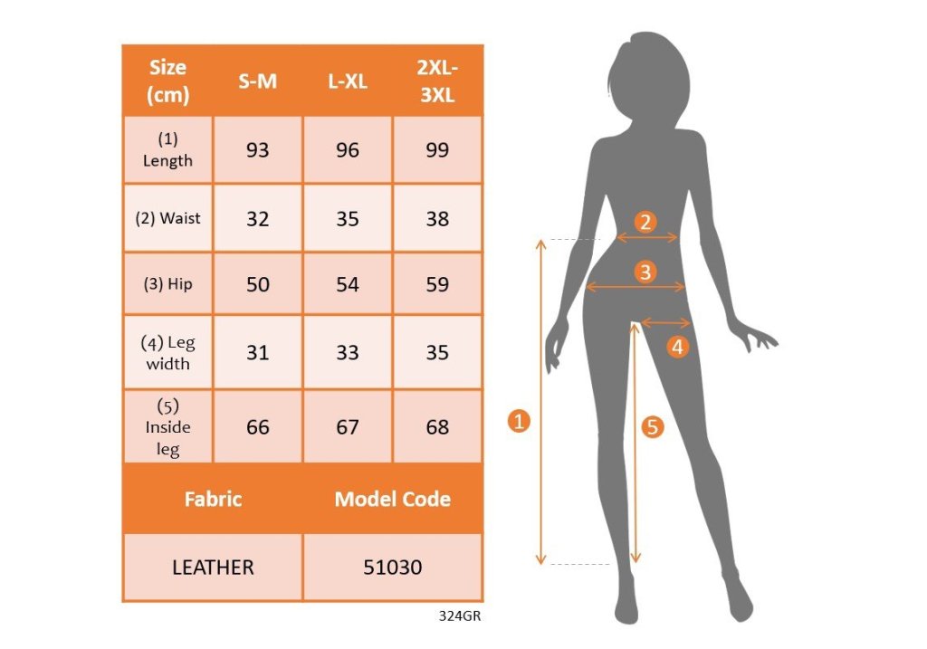 Kadın Yüksel Bel Bağcıklı Deri Pantolon