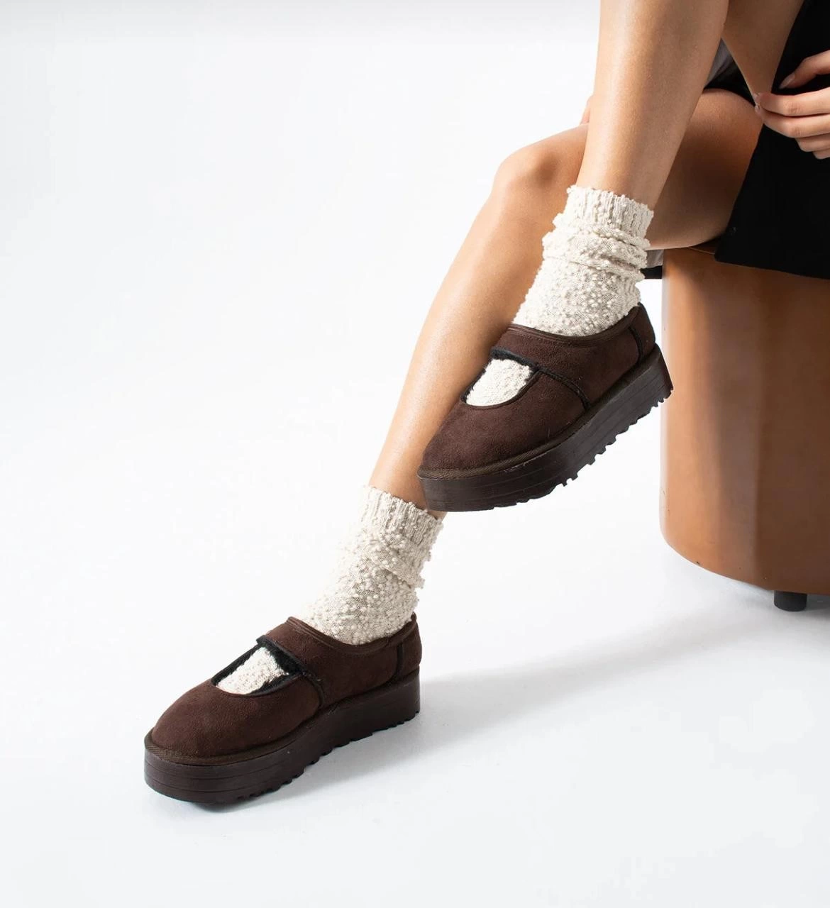 Carren Kahverengi Süet Bot