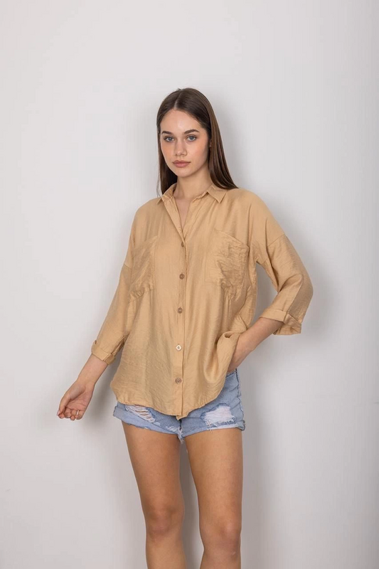 Cepli salaş gömlek t1010