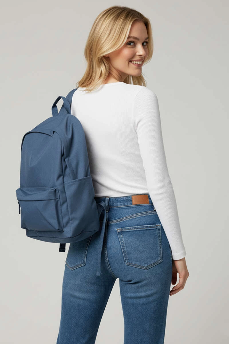 Çıtçıt Detaylı Bluz Beyaz T4343