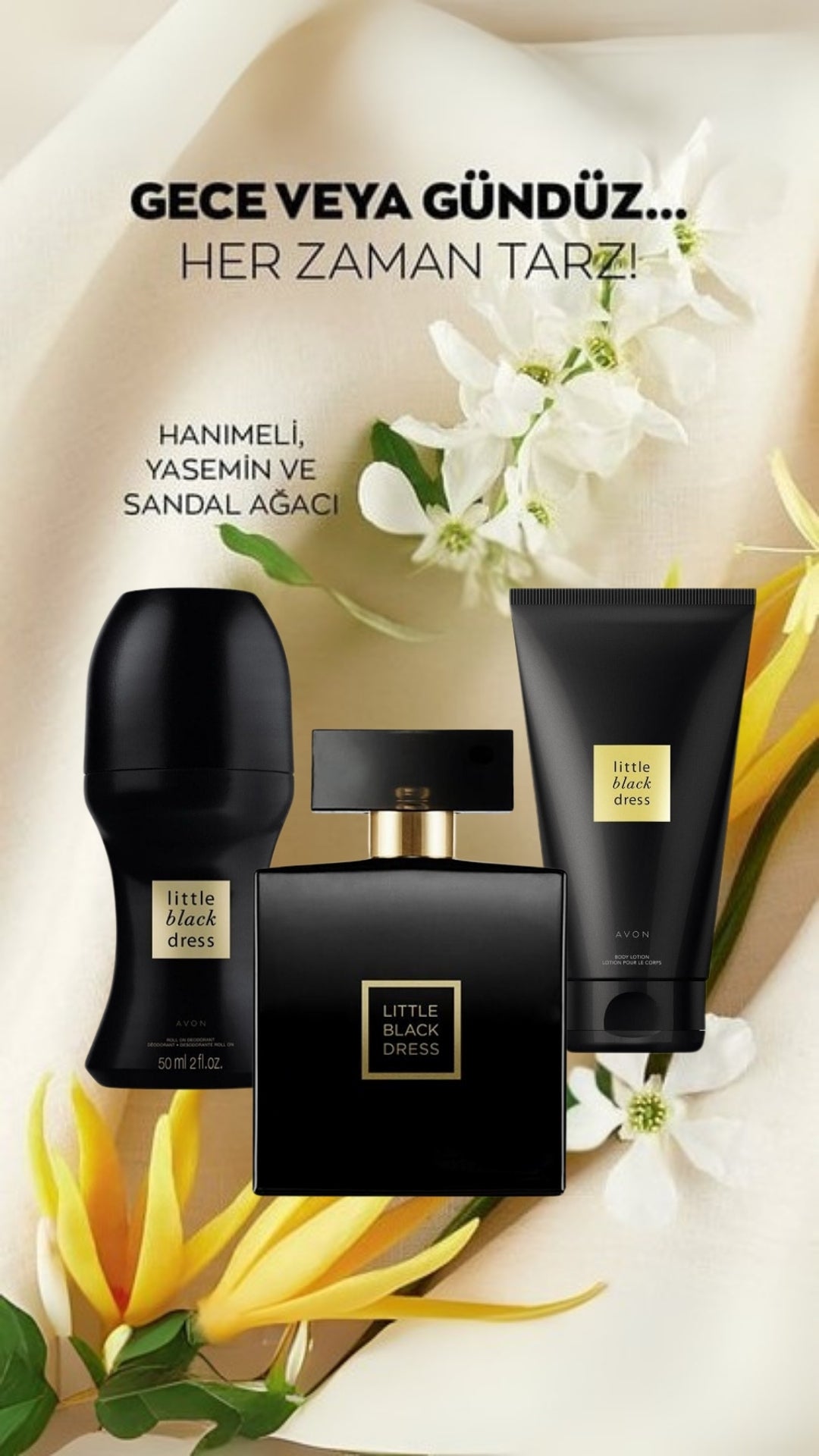 Little Black Dress 3'lü Set - Şık Bakım Üçlüsü