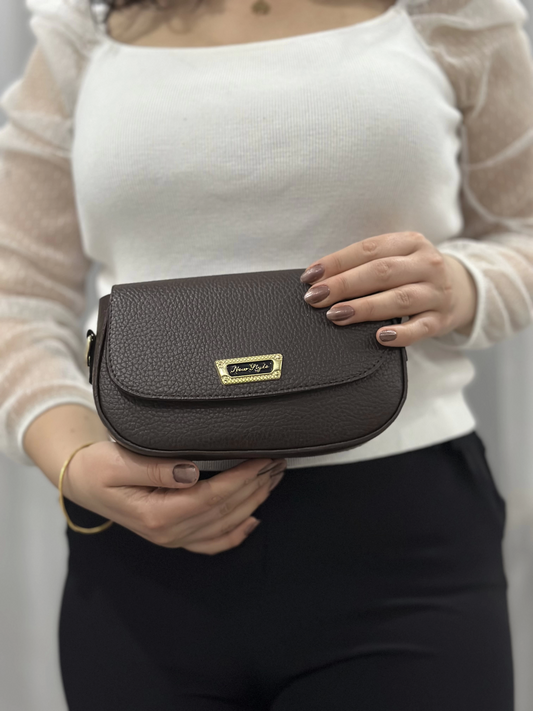 Kahve cilt jessi çanta