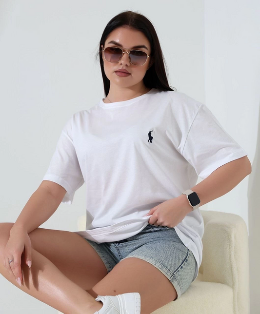 Pl nakış işlemeli tişört