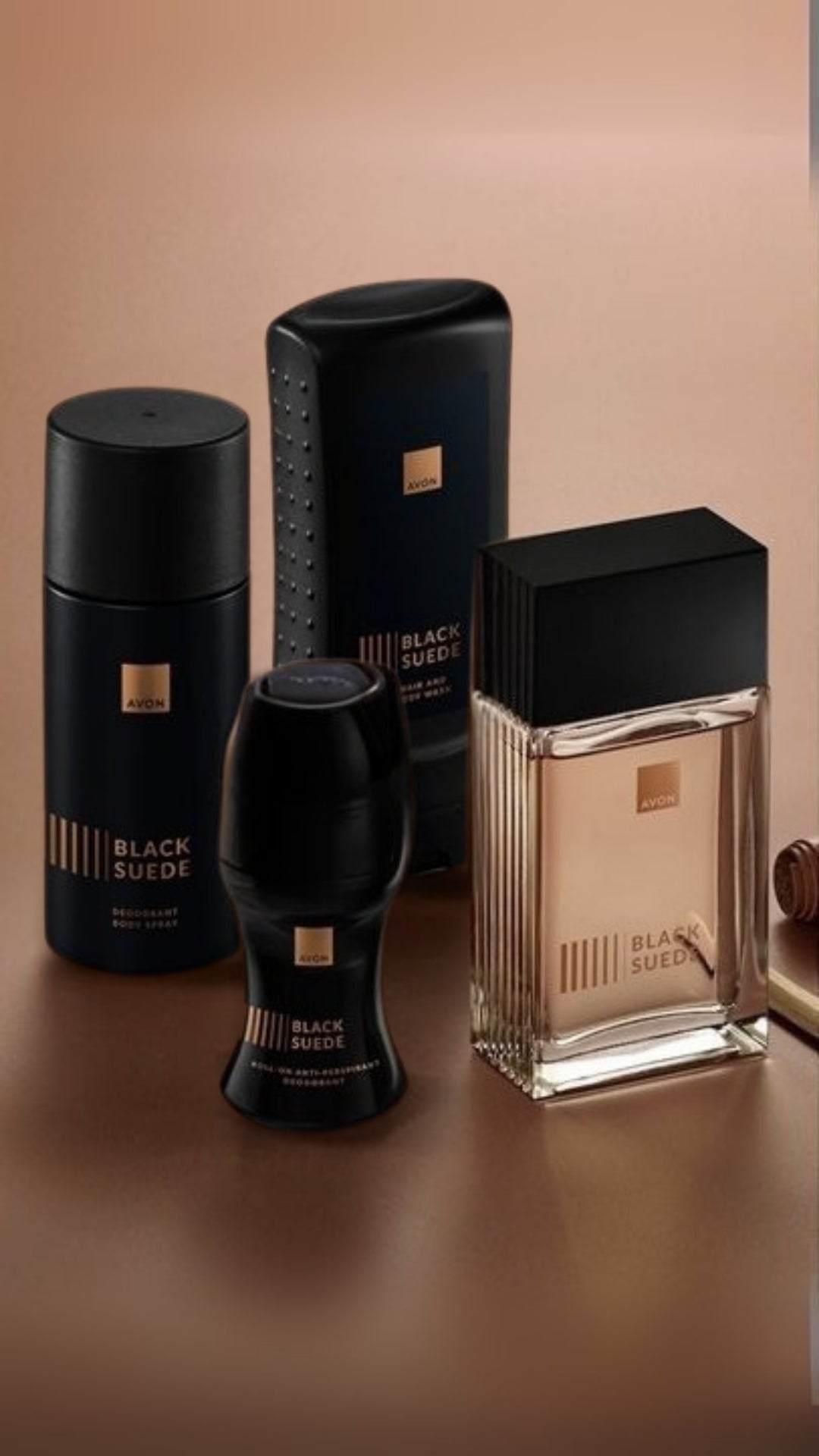 Black Suede Erkek Bakım Seti - 4'lü Lüks Paket