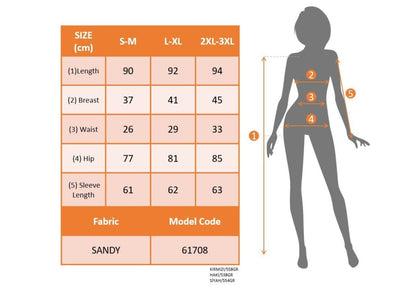 Kadın Uzun Kollu Kruvaze Yakalı Mini Sandy Elbise