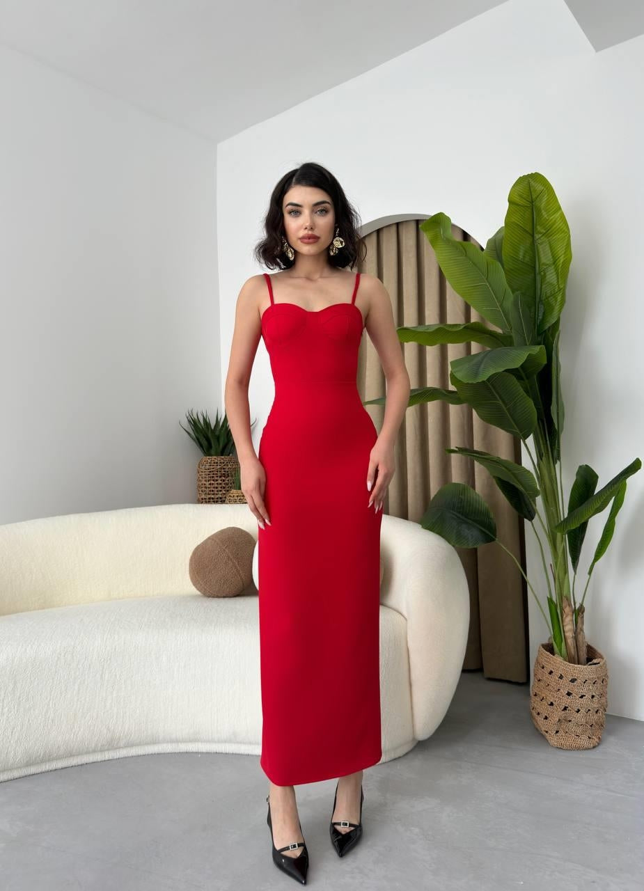 Chatelet Askılı Kalem Elbise