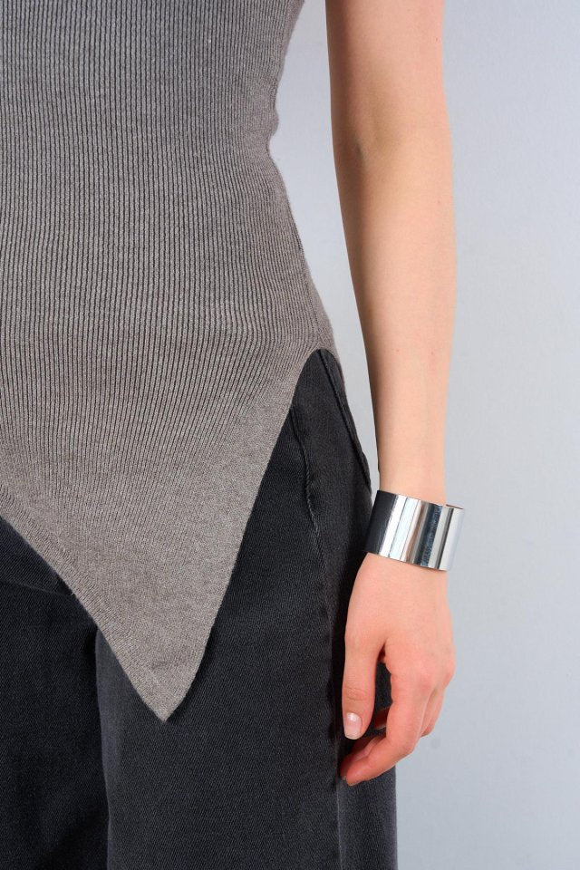 Yanı Uzun Atlet - Orta Gri