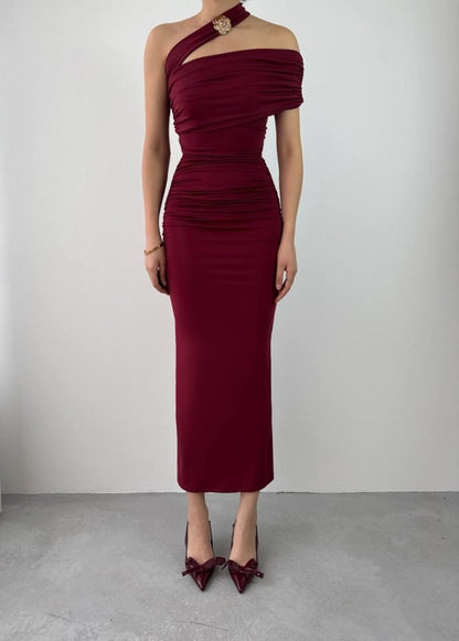 Reta Çapraz Omuz Elbise