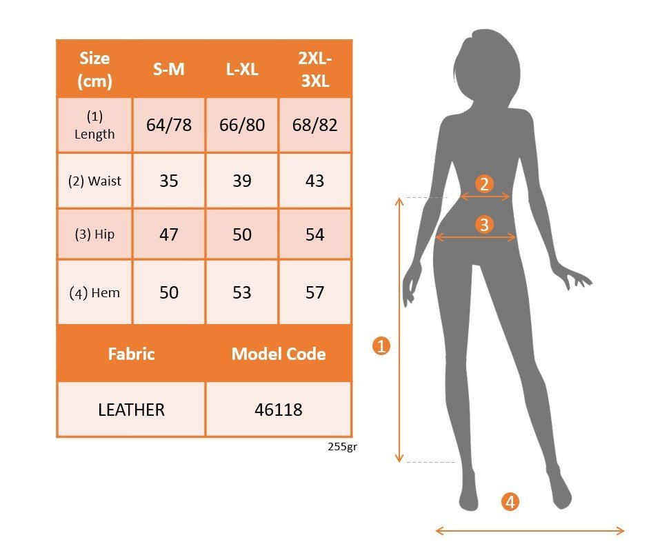 Kadın Yüksek Bel Kuşaklı Yanlardan Düğmeli Mini Deri Etek