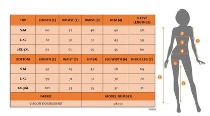 Kadın Uzun Kollu V Yakalı Ribanalı Viskon Iki Iplik Bluz Ve Pantolon Ikili Takım