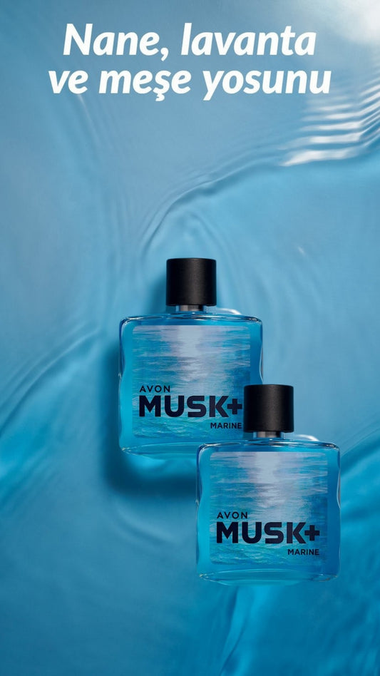 Musk Marine Parfüm Seti - Deniz Esintili