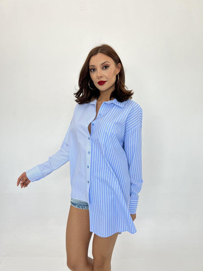 6763 GÖMLEK-DENVER ÇİZGİLİ