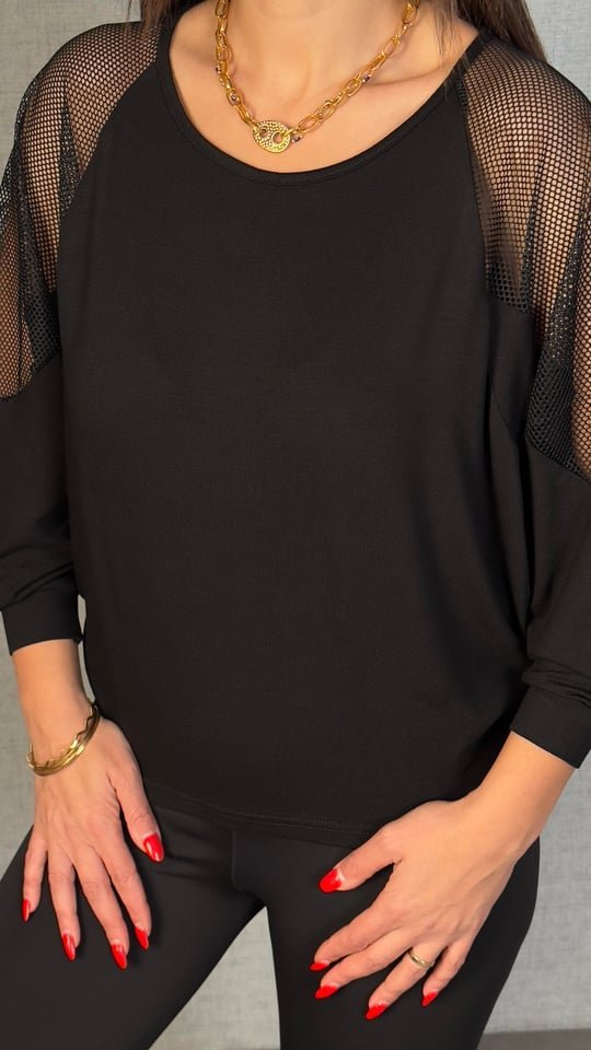 Kadın Omuzları File Detay Fakir Kol Bluz