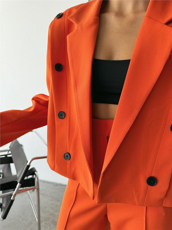 CEKET - PANTOLON TAKIM - Orange