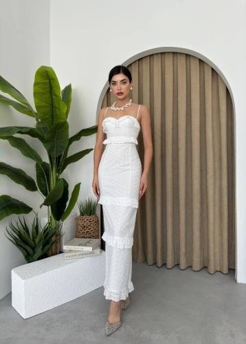 Lere Ip Askılı Elbise