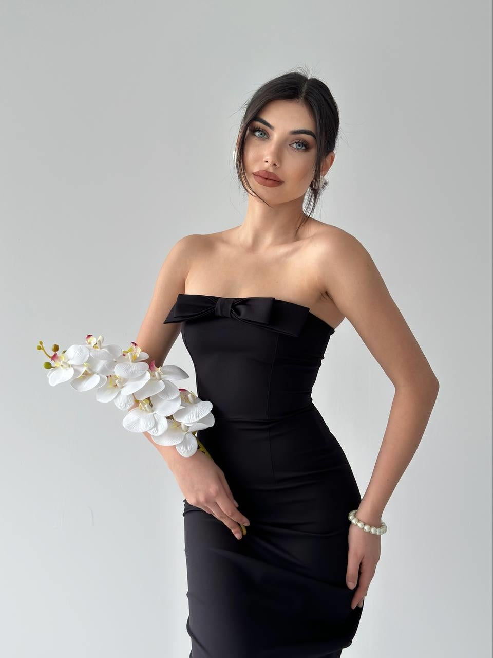 ÖNÜ KURDALELİ KAELM ELBİSE