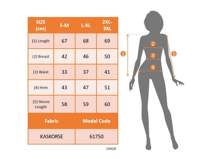 Kadın Uzun Kollu Kruvaze Yaka Yandan Düğme Detaylı şardonlu Kaşkorse Bluz