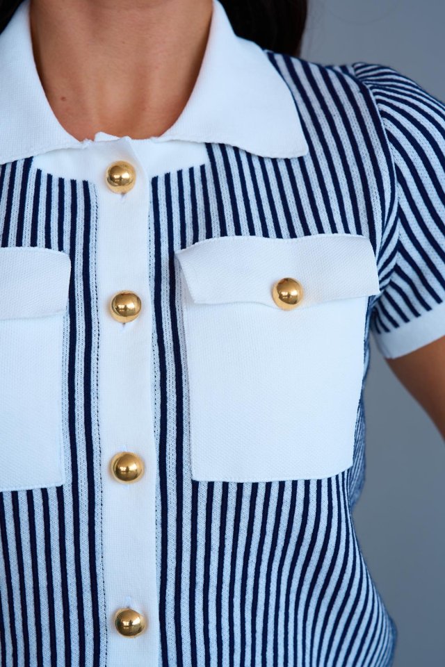 Cepli Etek Takım - Kemik-Lacivert