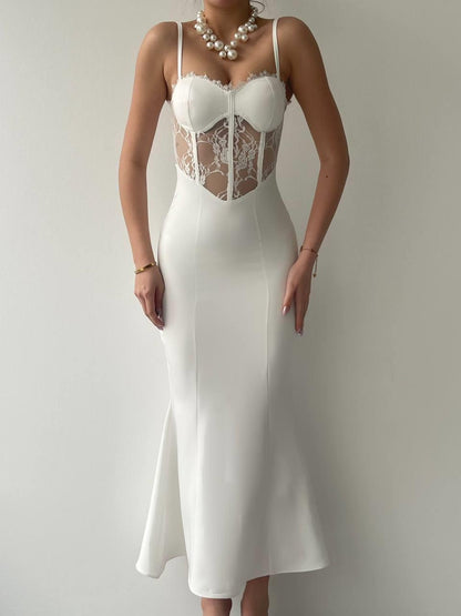 Begonia İp Askılı Elbise