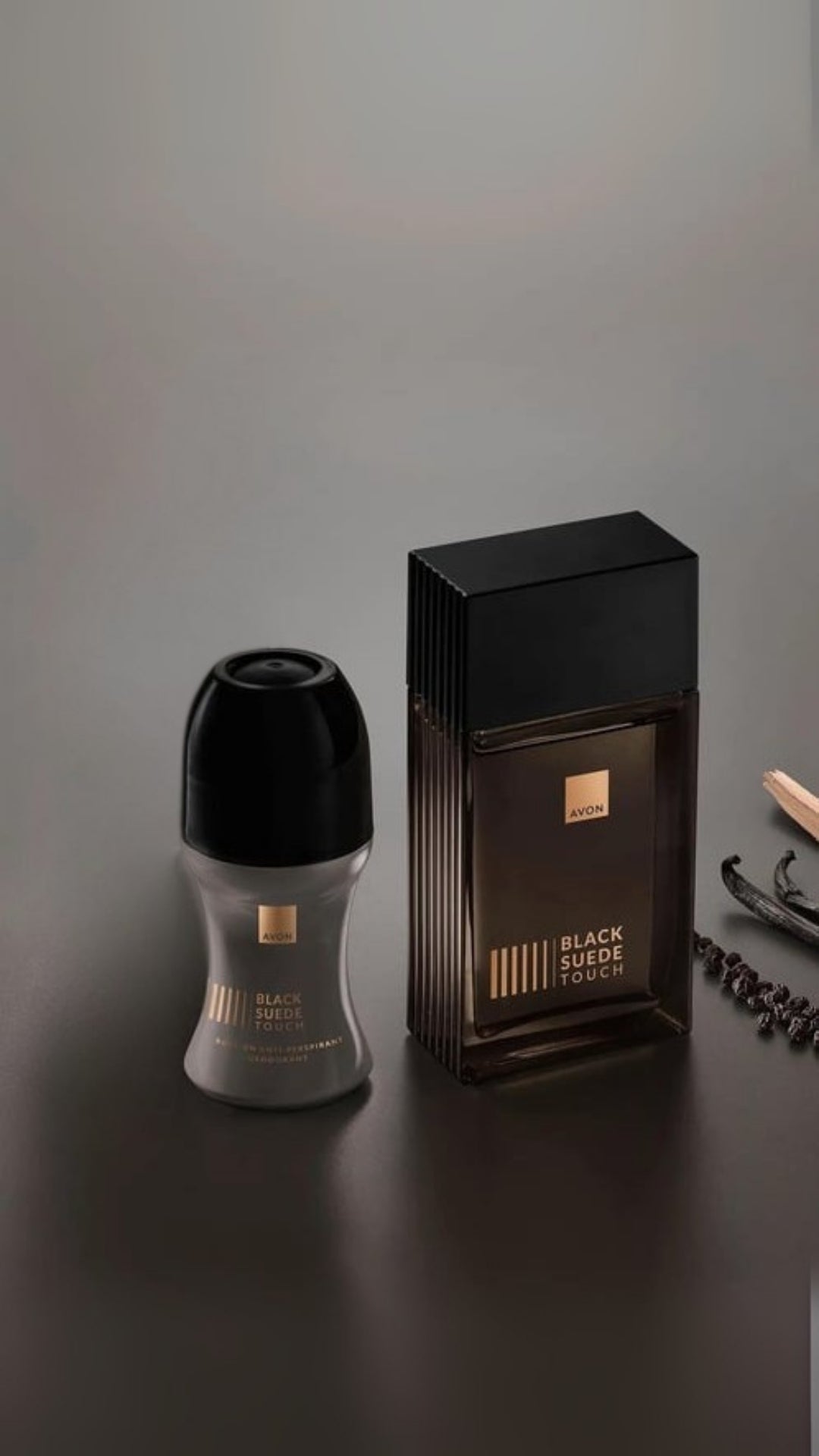 Black Suede Touch Erkek Bakım Seti - Parfüm & Roll-On Deodorant