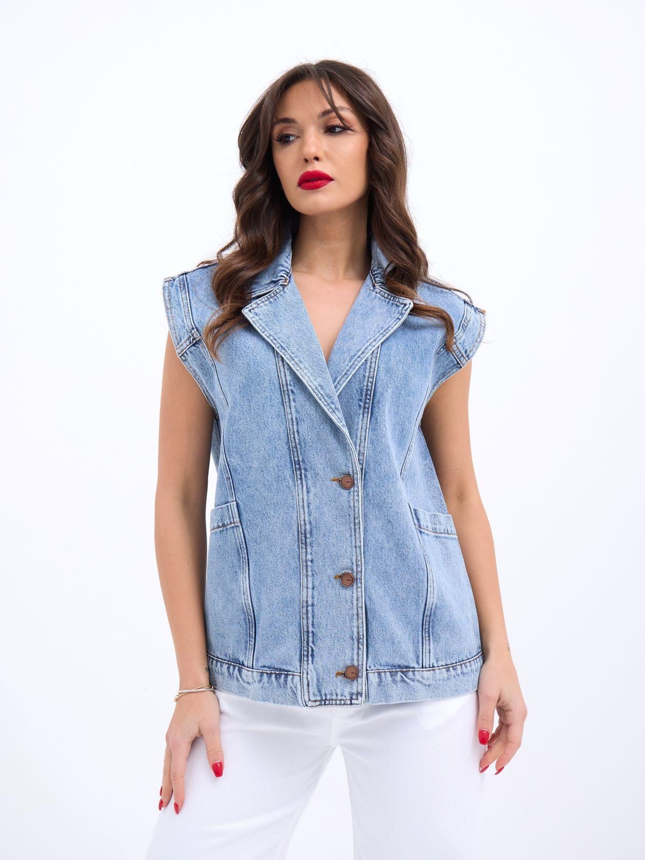 5751 KOT YELEK-MAVİ