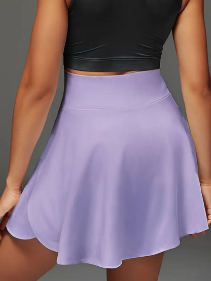 Kadın Yüksek Bel Cepli Sandy Short Etek