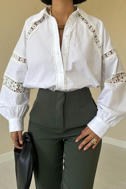 Haki Pensli Ve Dar Paça Pantolon