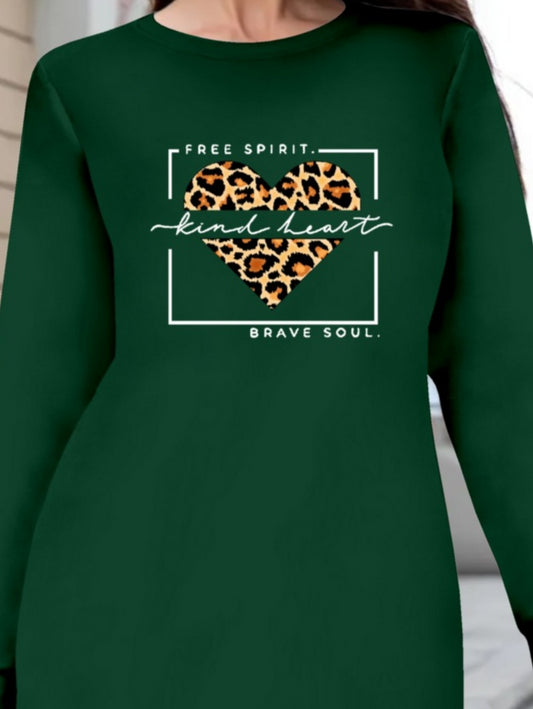 Kadın Uzun Kollu Bisiklet Yaka Desenli Viskon Iki Iplik Bluz