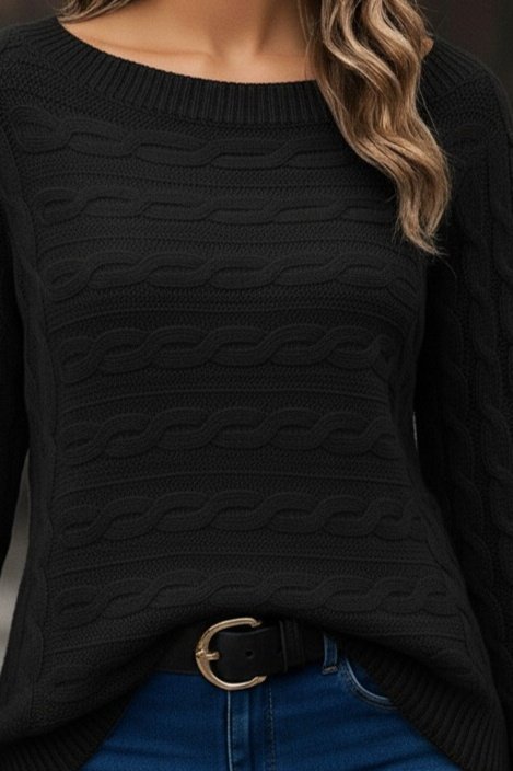 Kadın Uzun Kollu Bisiklet Yaka Pileli Ithal Krep Bluz