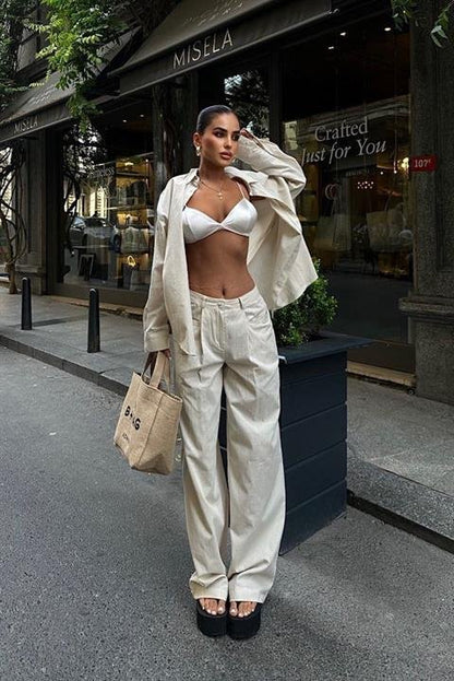 Larissa Çizgili Takım 9766 08