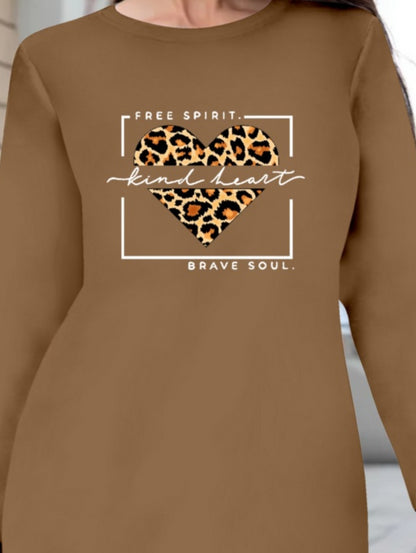 Kadın Uzun Kollu Bisiklet Yaka Desenli Viskon Iki Iplik Bluz