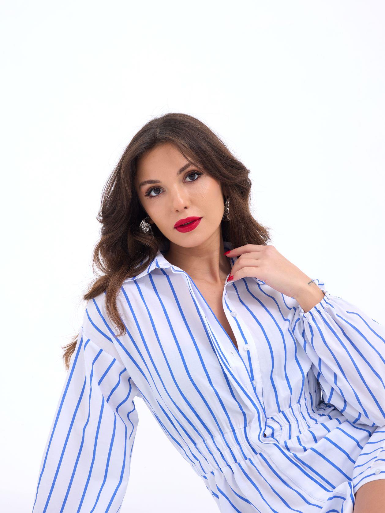 6813 ELBİSE-BALTİMORE ÇİZGİLİ