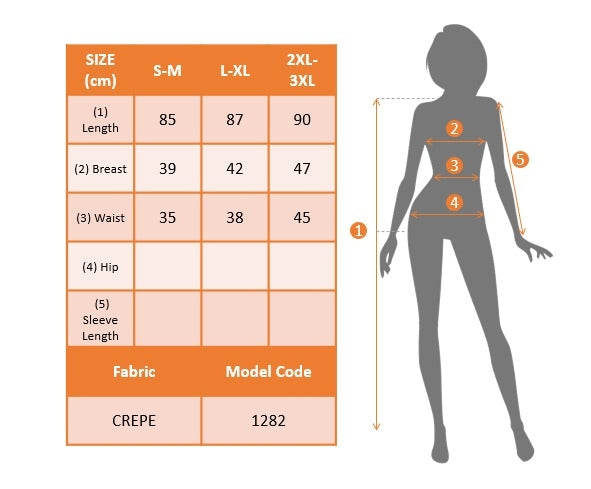 Kadın Kısa Kollu Kruvaze Yaka Papatya Baskılı Krep Elbise