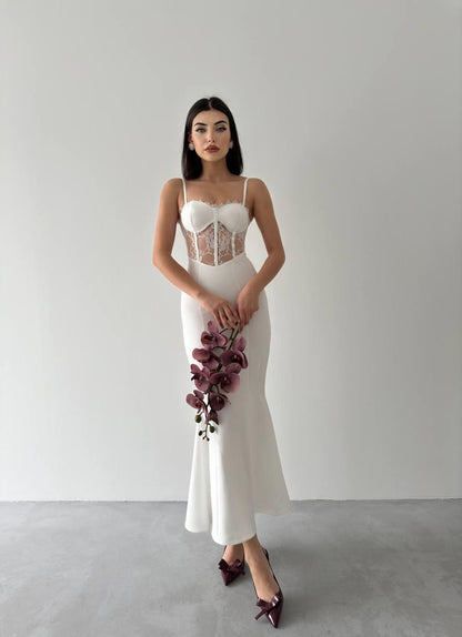 Begonia İp Askılı Elbise