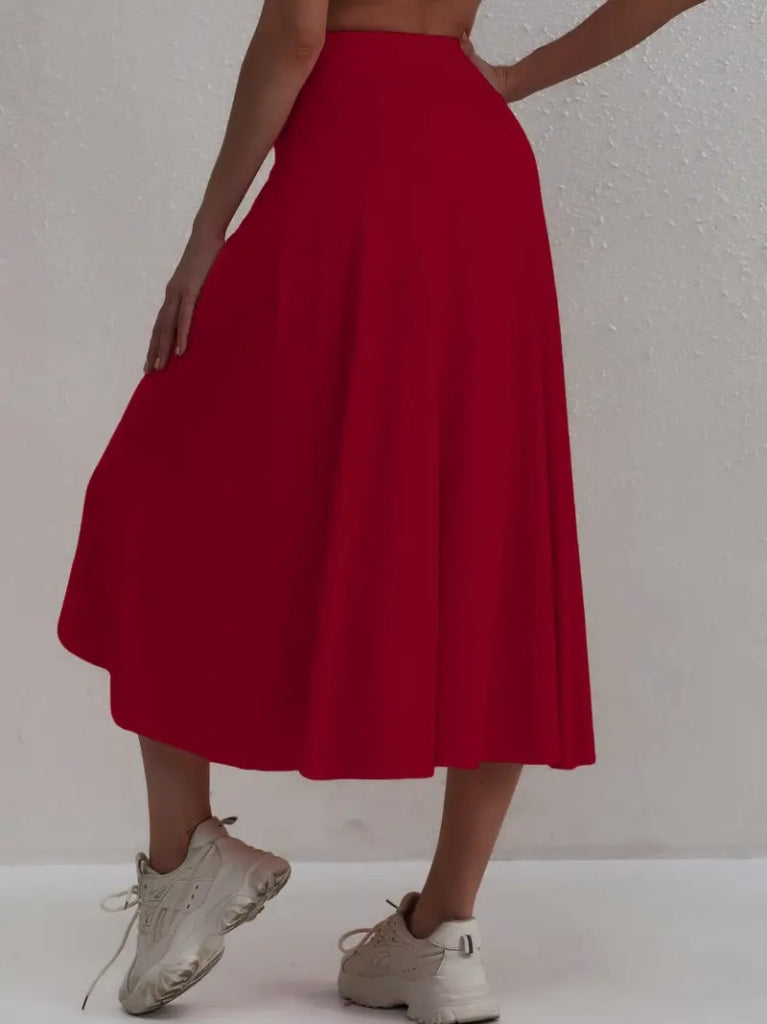 Kadın Cep Detay Taytlı Sandy Etek