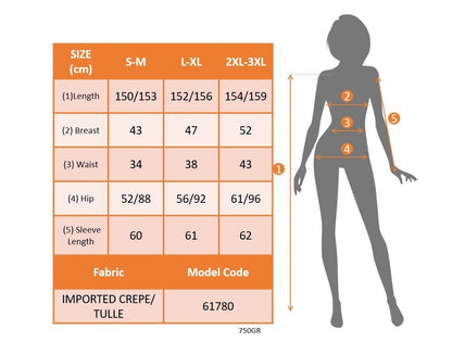 Kadın Uzun Kollu Kruvaze Yakalı Belden Kuşaklı Tüllü Uzun Ithal Krep Elbise