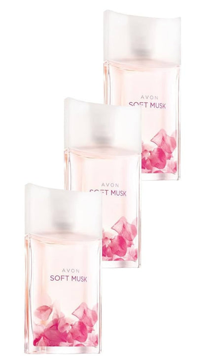 Kadın Parfüm Soft Musk 3'lü Set - Yumuşak ve Kadınsı