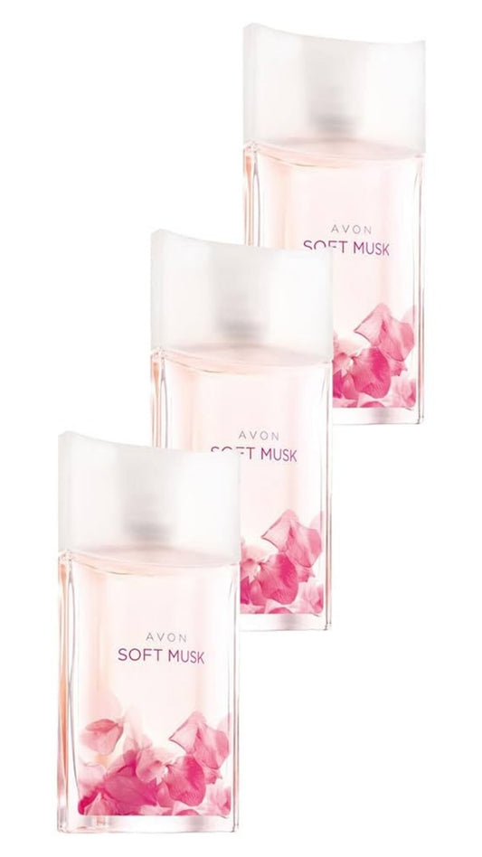 Kadın Parfüm Soft Musk 3'lü Set - Yumuşak ve Kadınsı