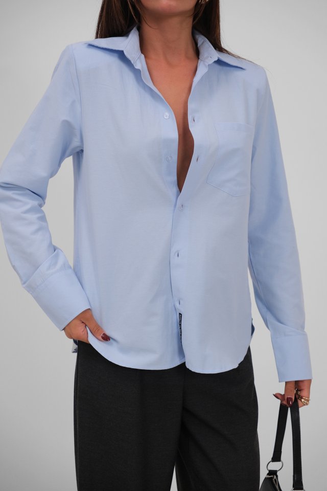 Vatkalı Oversize Gömlek